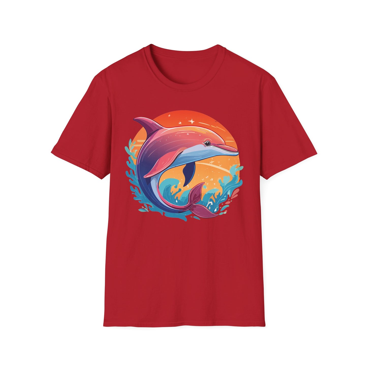 Dolphin Shirts, Shirt with Dolphin, Fish Tee Shirt, Animal Shirt