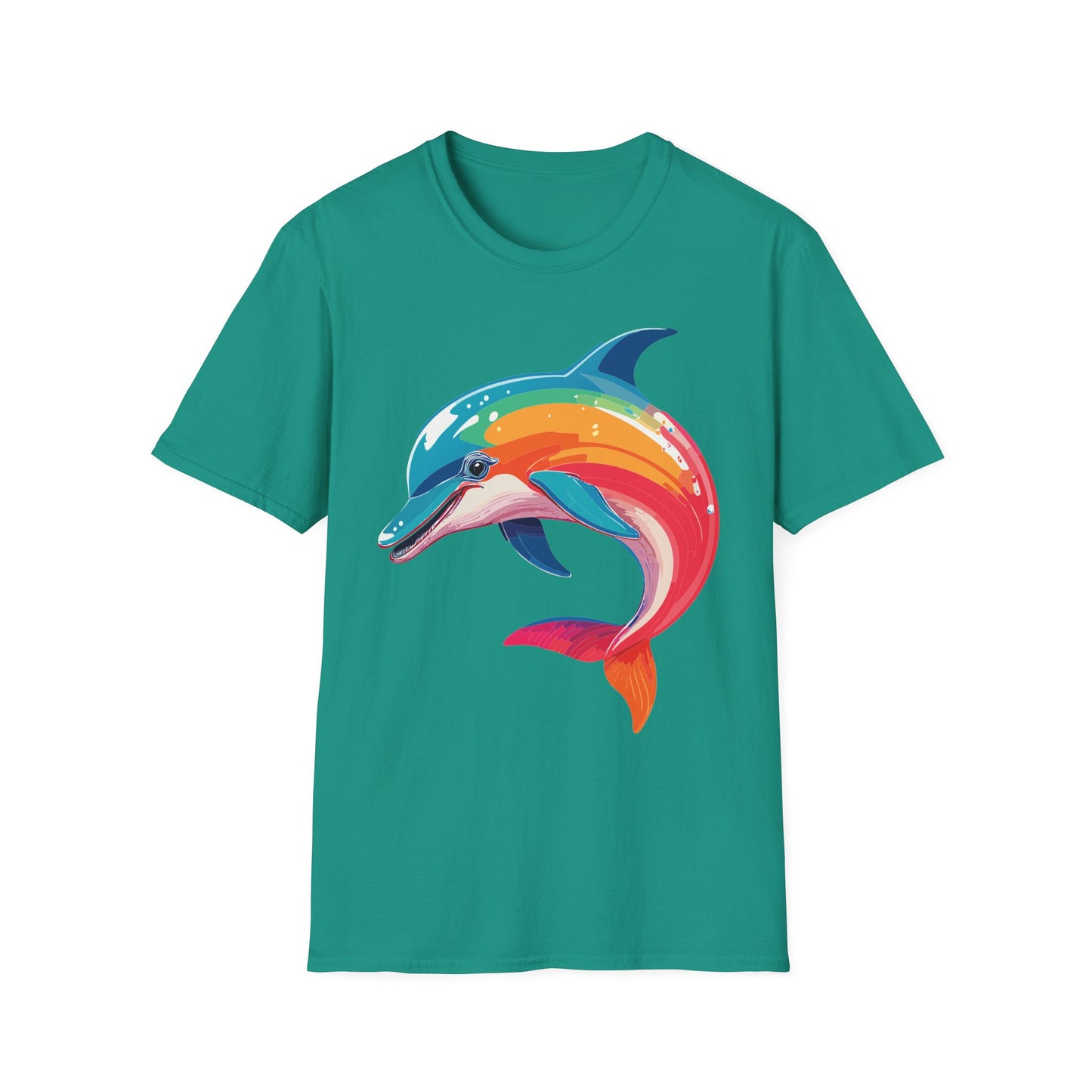 Dolphin Shirts, Shirt with Dolphin, Fish Tee Shirt, Animal Shirt