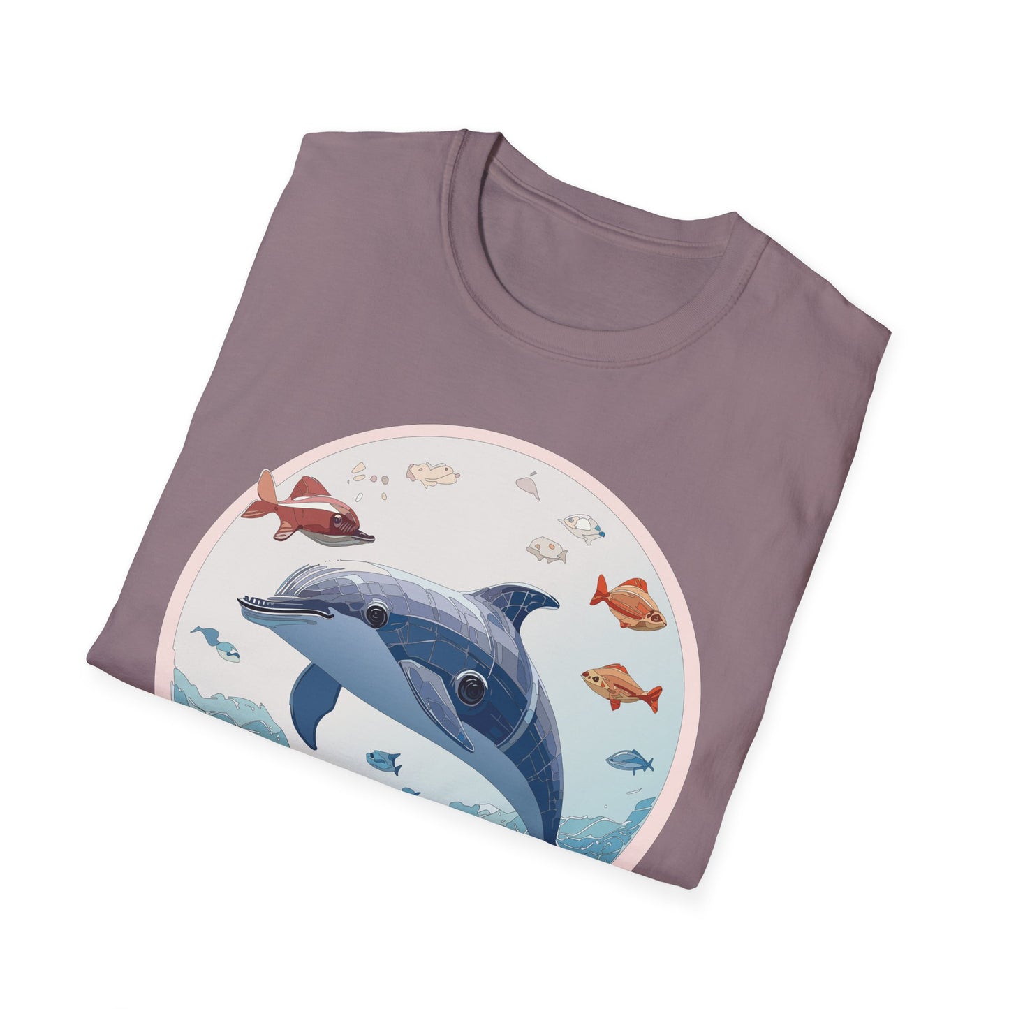 Dolphin Shirts, Shirt with Dolphin, Fish Tee Shirt, Animal Shirt
