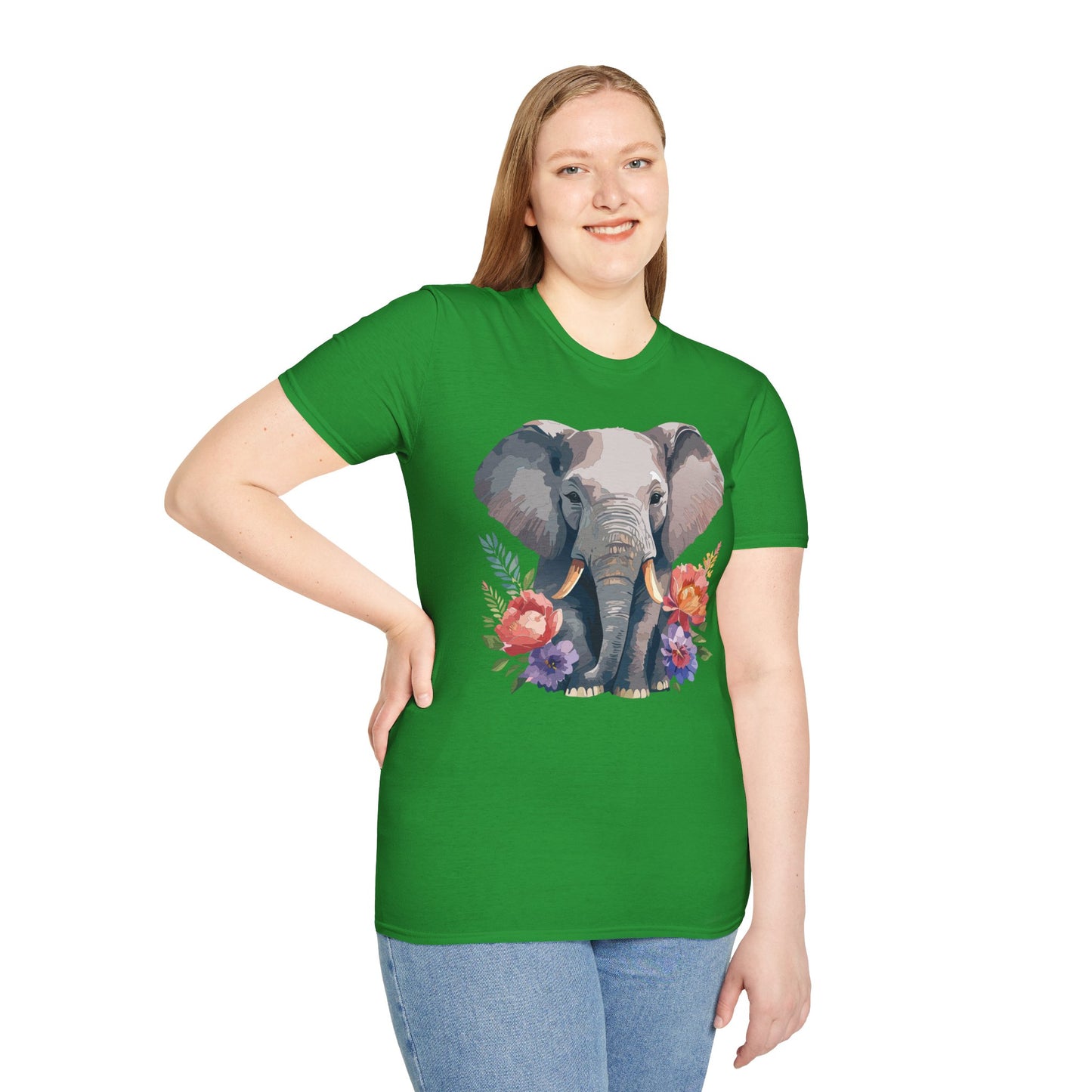Elephant T-Shirt, Elephant T Shirt, Shirt with Elephant, Shirt with Animal