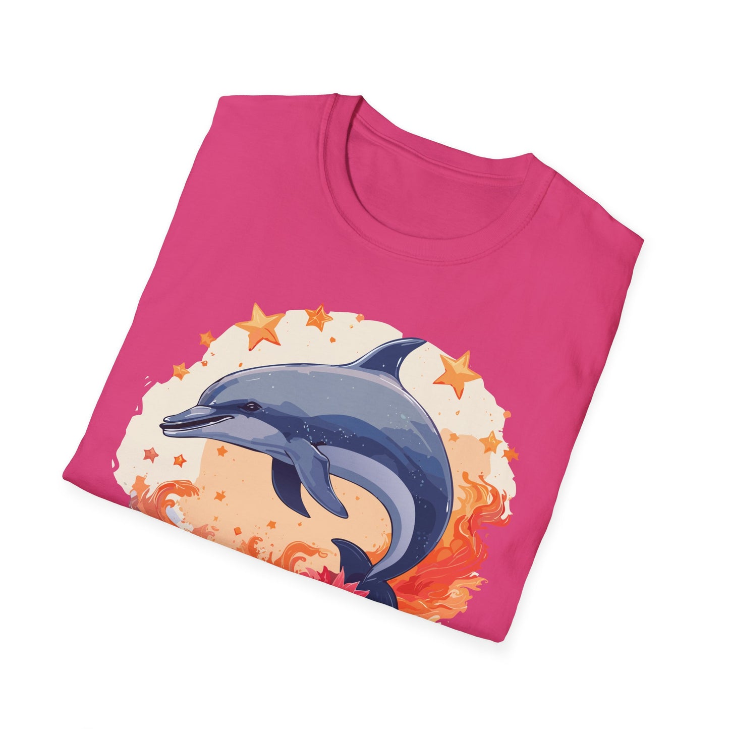 Dolphin Shirts, Shirt with Dolphin, Fish Tee Shirt, Animal Shirt