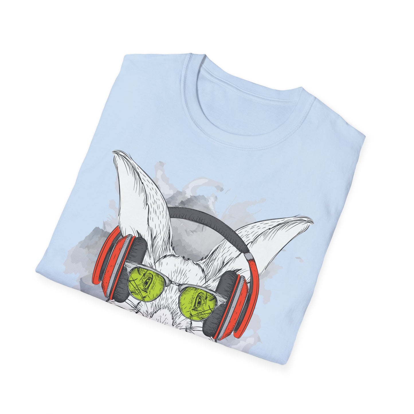 I love Music Animals Shirts, Shirt with Animals, Animals with Headphones Shirt