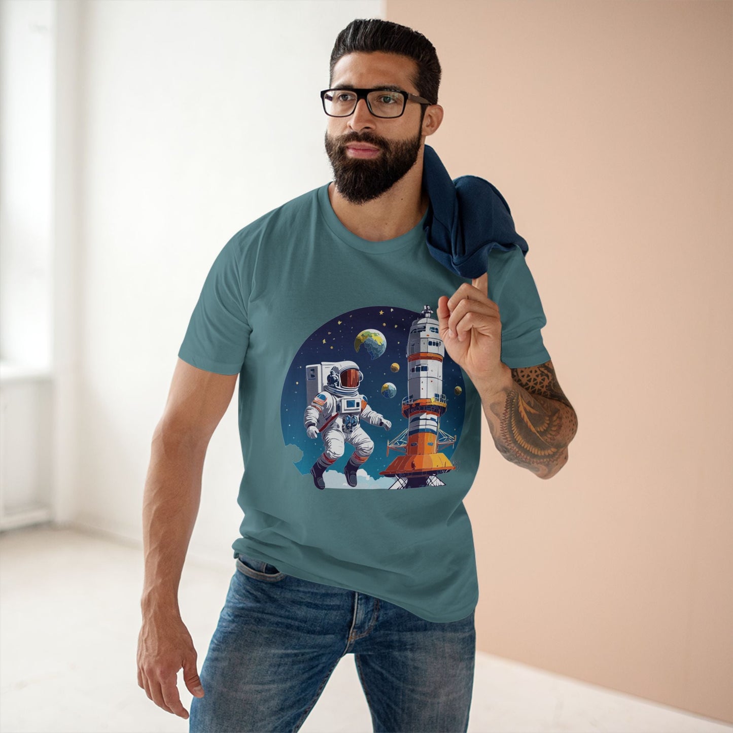 Cosmos Shirt, Astronaut Shirt Retro2Nova