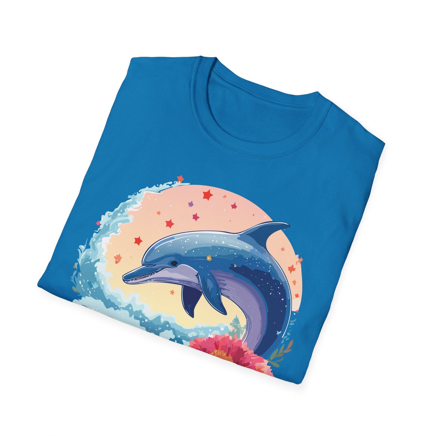 Dolphin Shirts, Shirt with Dolphin, Fish Tee Shirt, Animal Shirt
