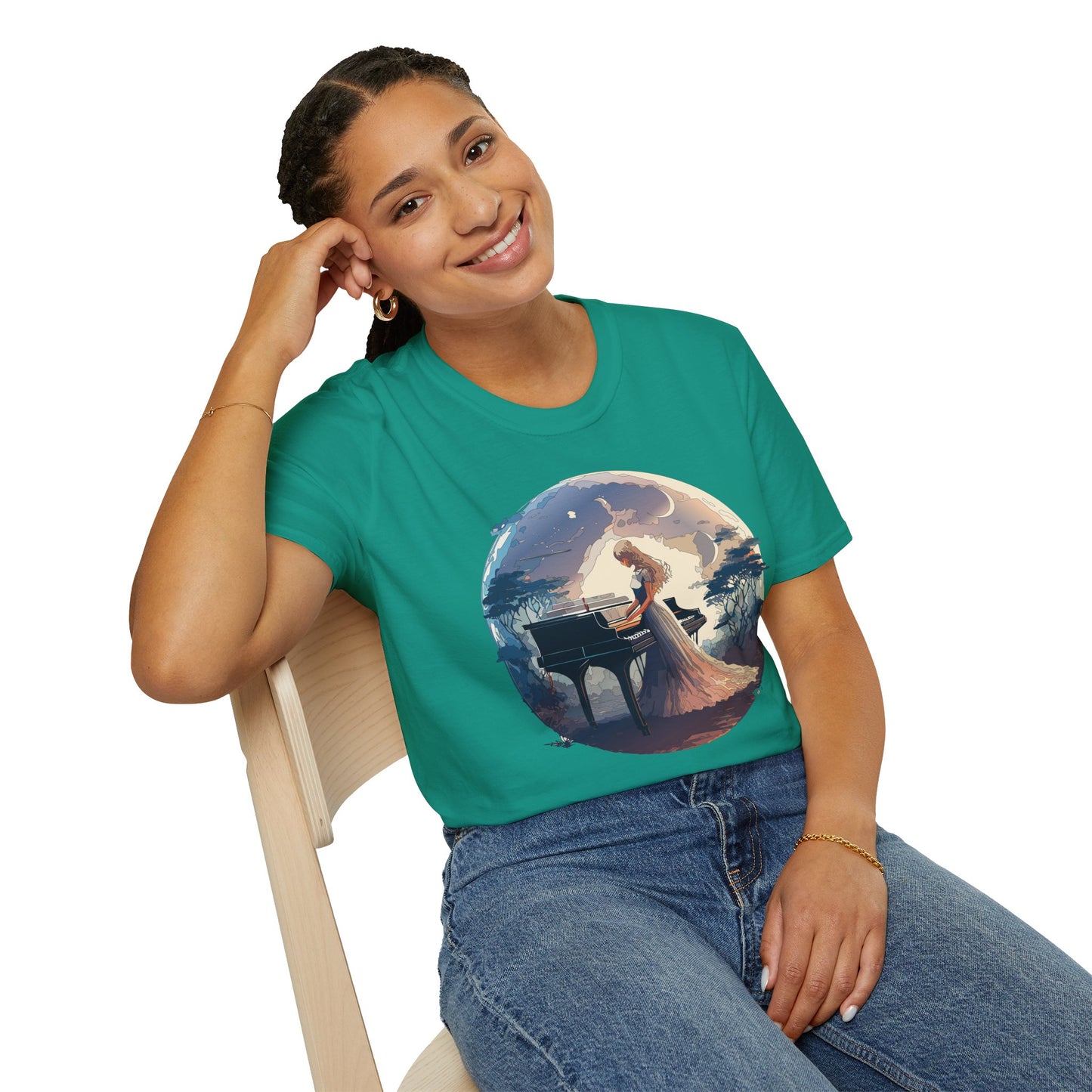 Womens T Shirts, Ladies Graphic T Shirts, Art Design Shirt