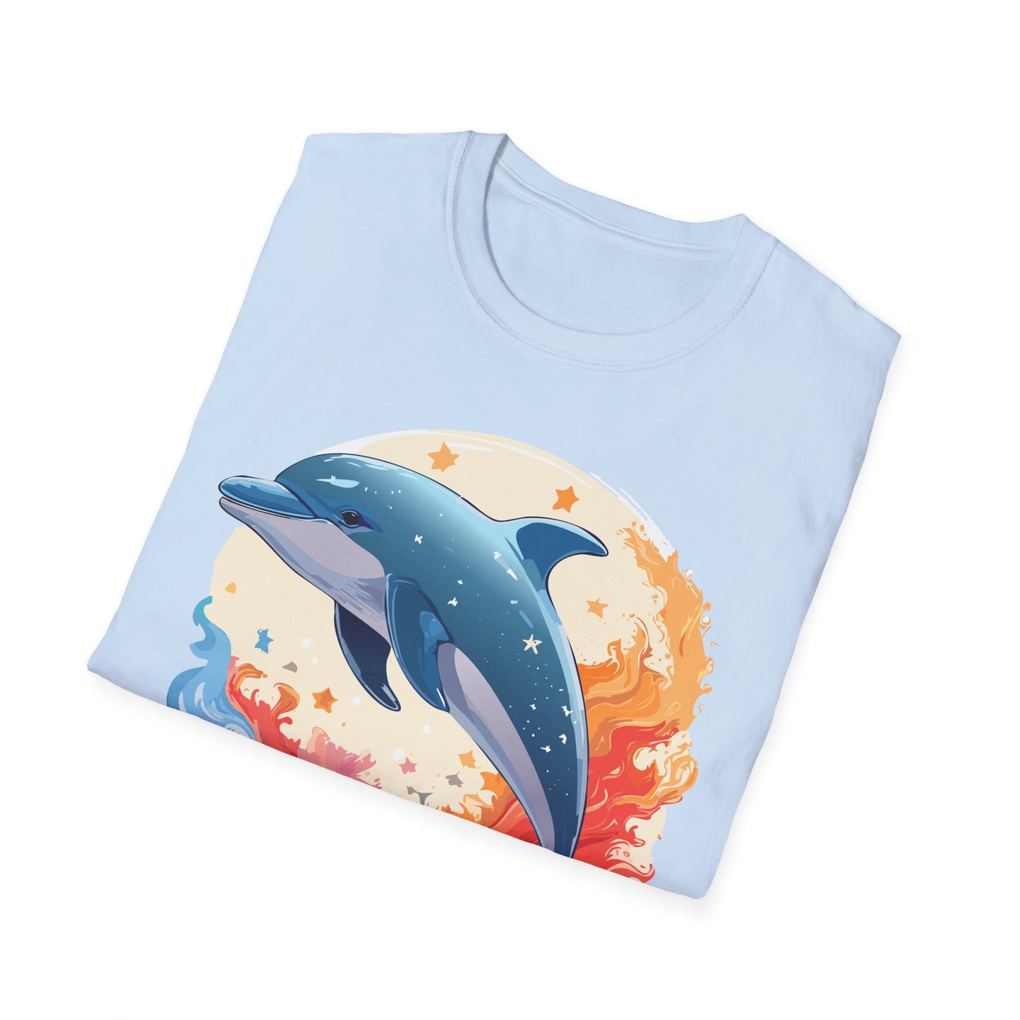 Dolphin Shirts, Shirt with Dolphin, Fish Tee Shirt, Animal Shirt