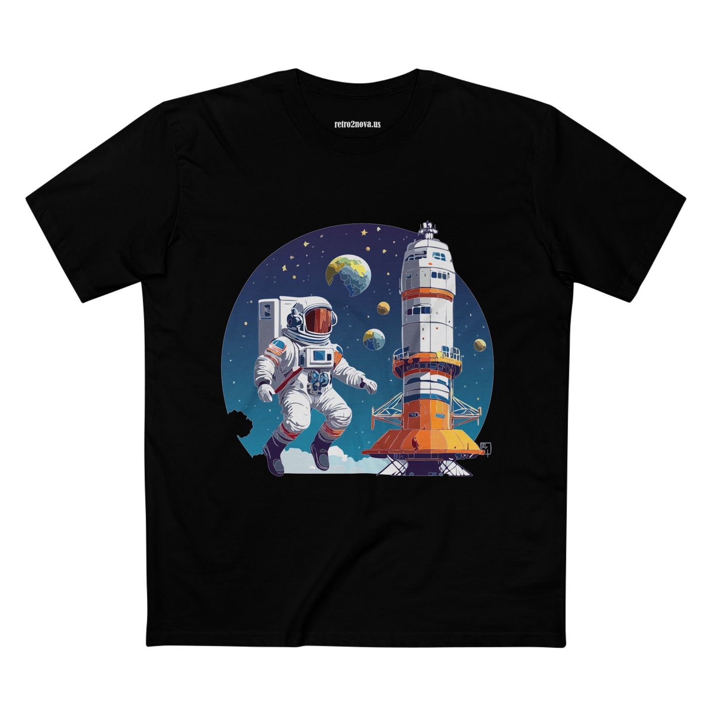Cosmos Shirt, Astronaut Shirt Retro2Nova