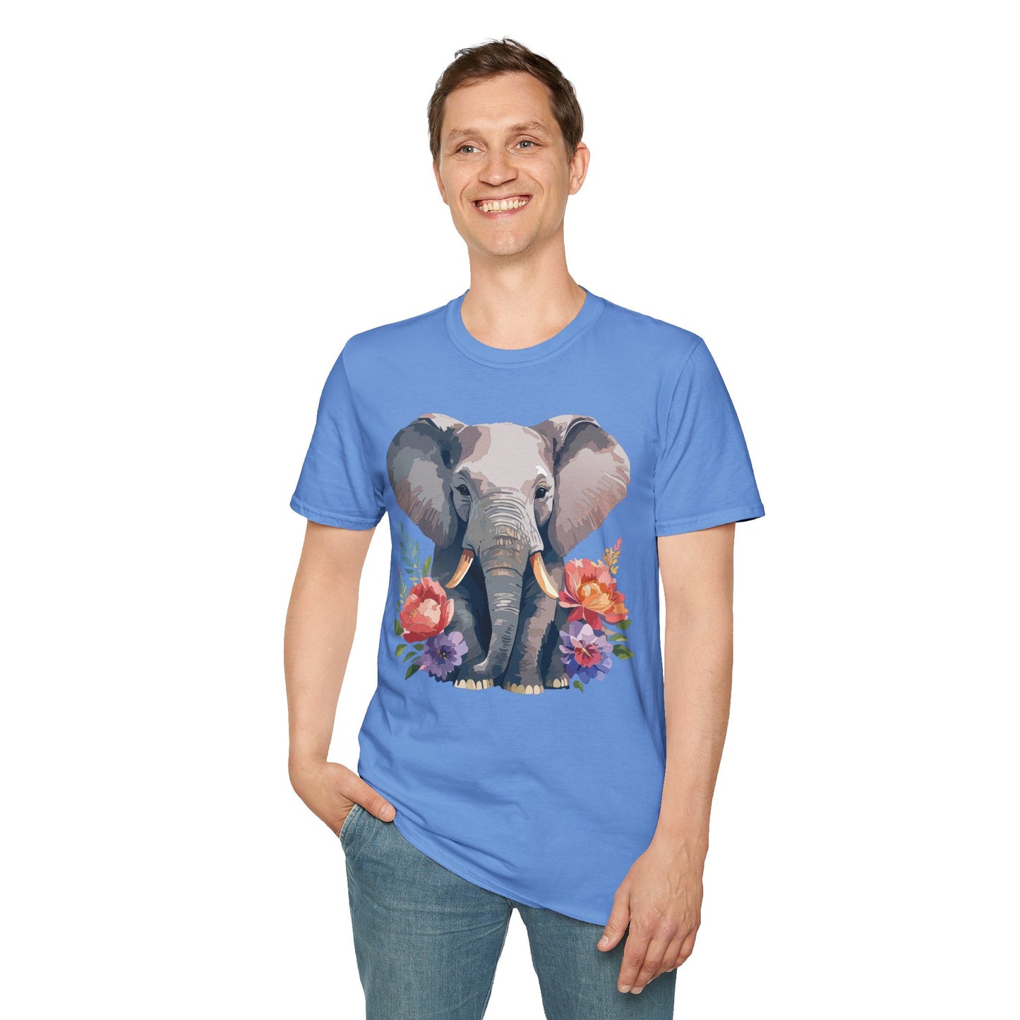 Elephant T-Shirt, Elephant T Shirt, Shirt with Elephant, Shirt with Animal