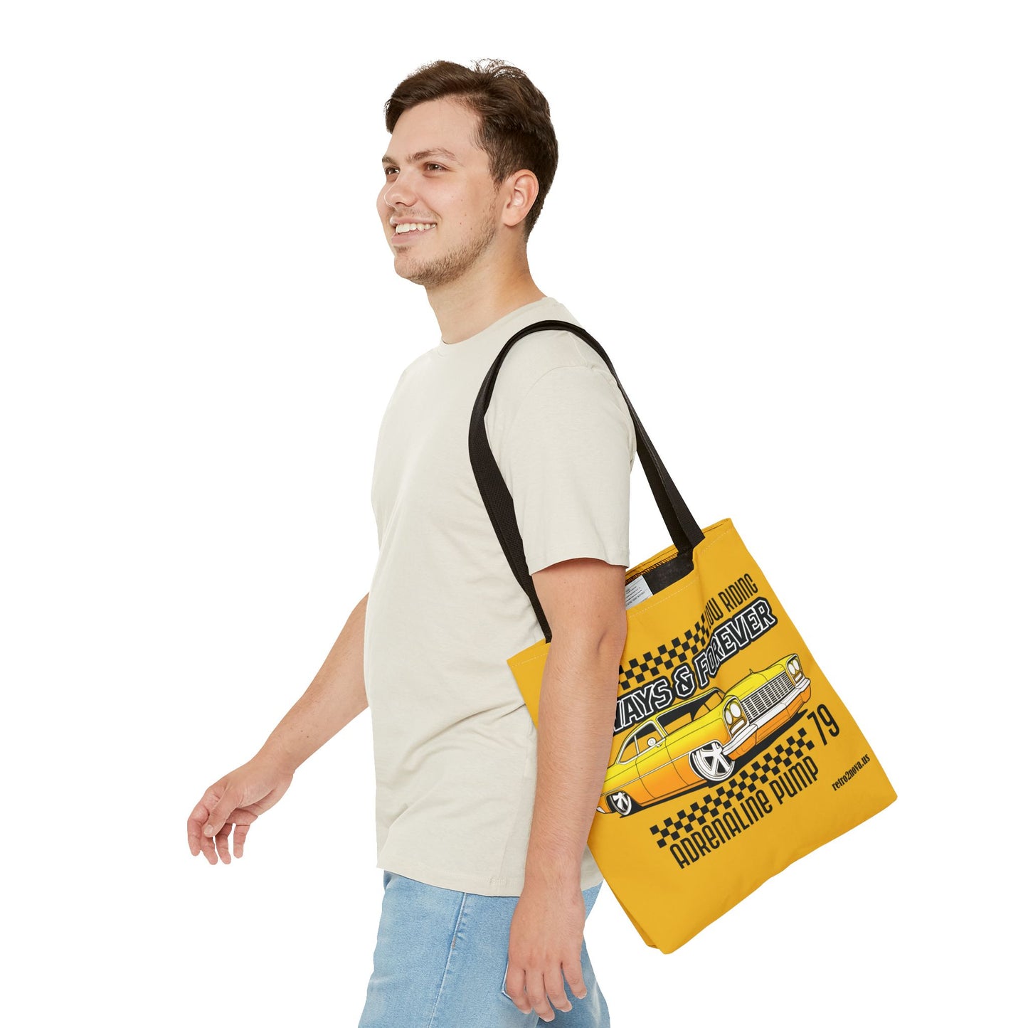 Canvas Tote Bag – Classic Vintage Car - retro2nova