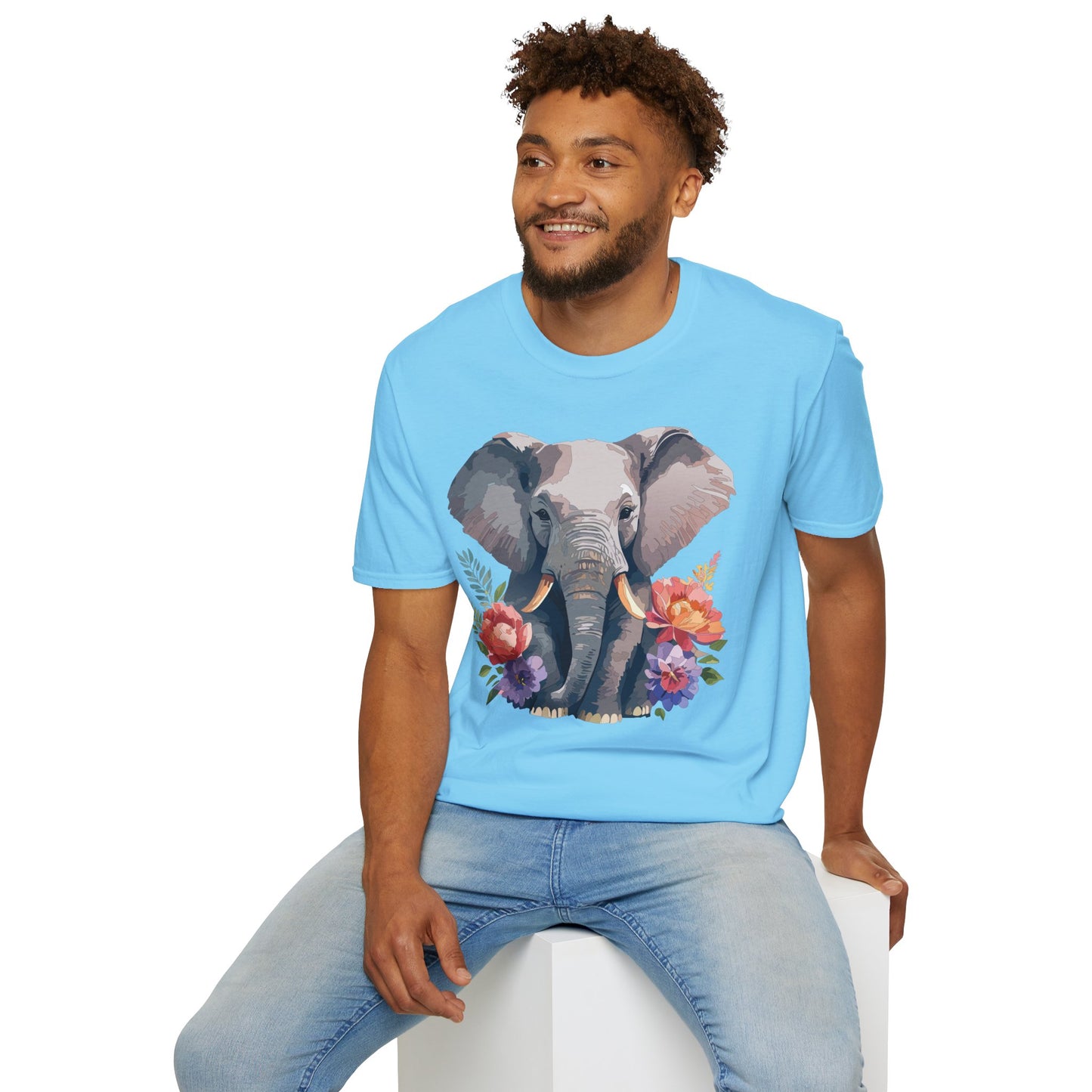 Elephant T-Shirt, Elephant T Shirt, Shirt with Elephant, Shirt with Animal