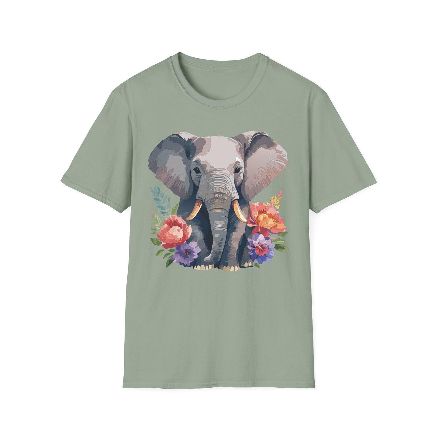 Elephant T-Shirt, Elephant T Shirt, Shirt with Elephant, Shirt with Animal