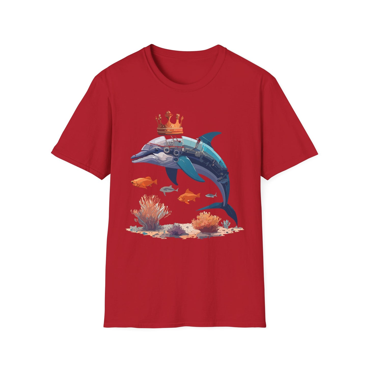 Dolphin Shirts, Shirt with Dolphin, Fish Tee Shirt, Animal Shirt