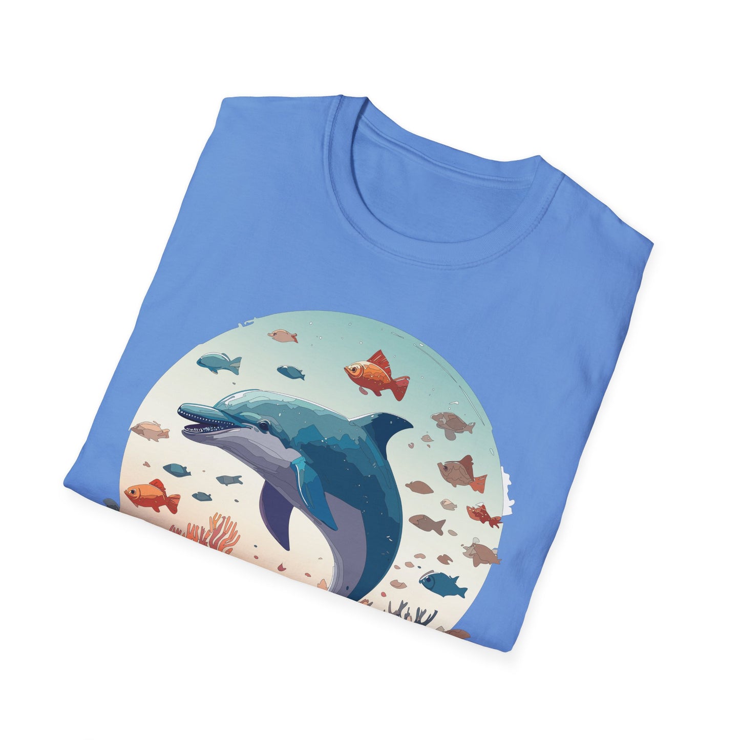 Dolphin Shirts, Shirt with Dolphin, Fish Tee Shirt, Animal Shirt