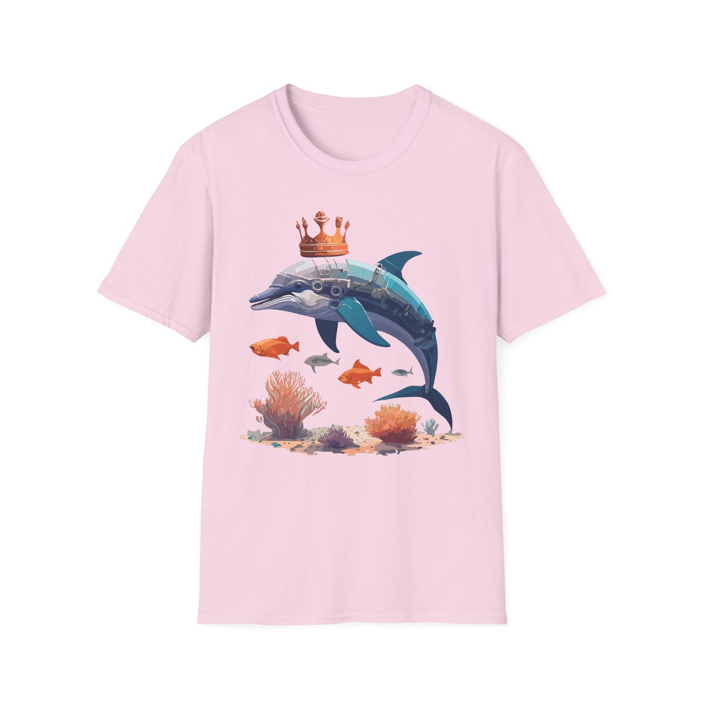 Dolphin Shirts, Shirt with Dolphin, Fish Tee Shirt, Animal Shirt