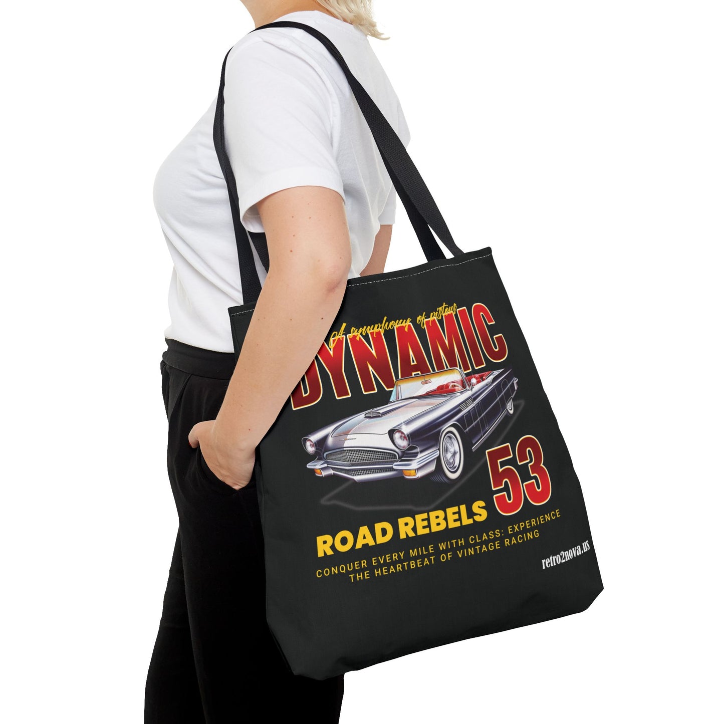Canvas Tote Bag – Classic Vintage Car - retro2nova