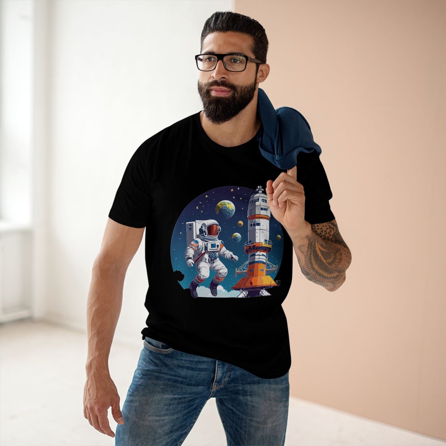 Cosmos Shirt, Astronaut Shirt Retro2Nova