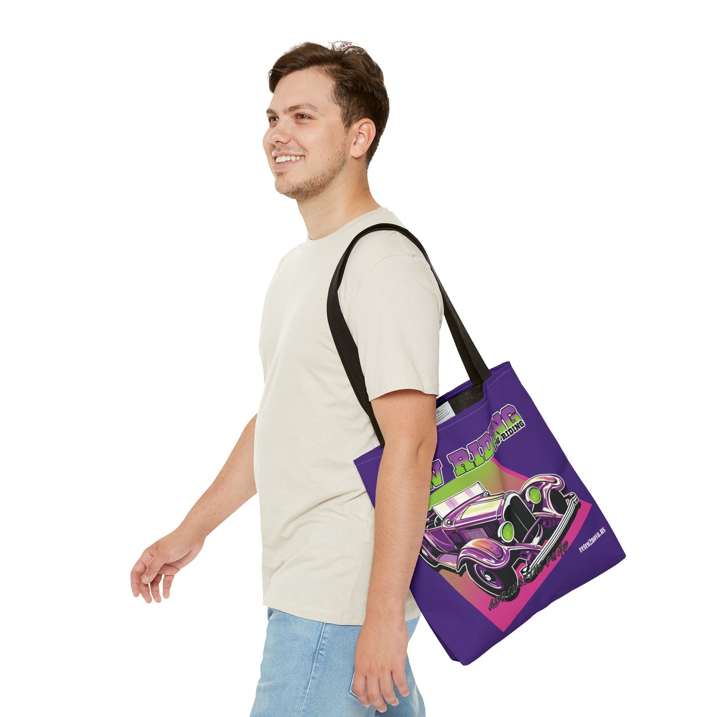 Canvas Tote Bag – Classic Vintage Car - retro2nova