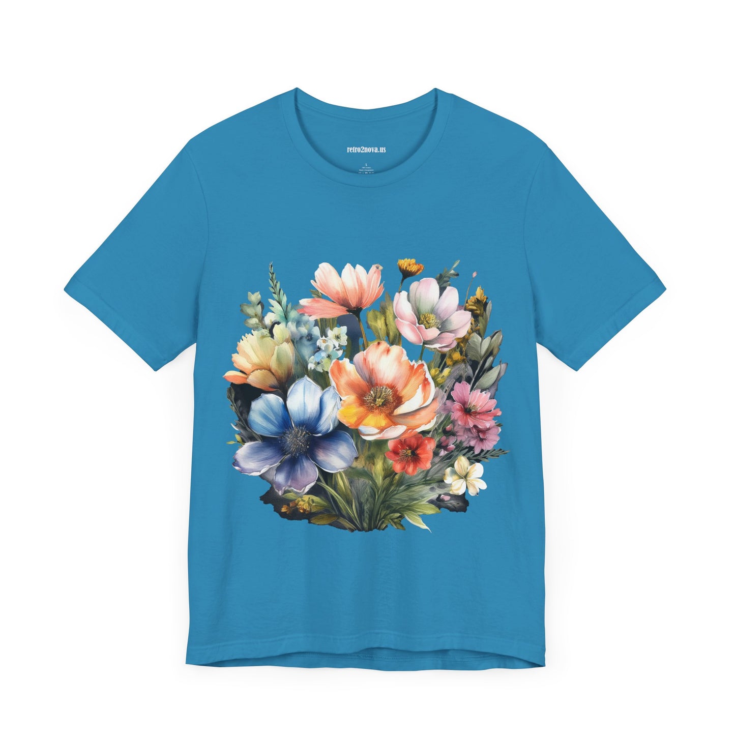Flowers Shirt, Floral Shirt - retro2nova
