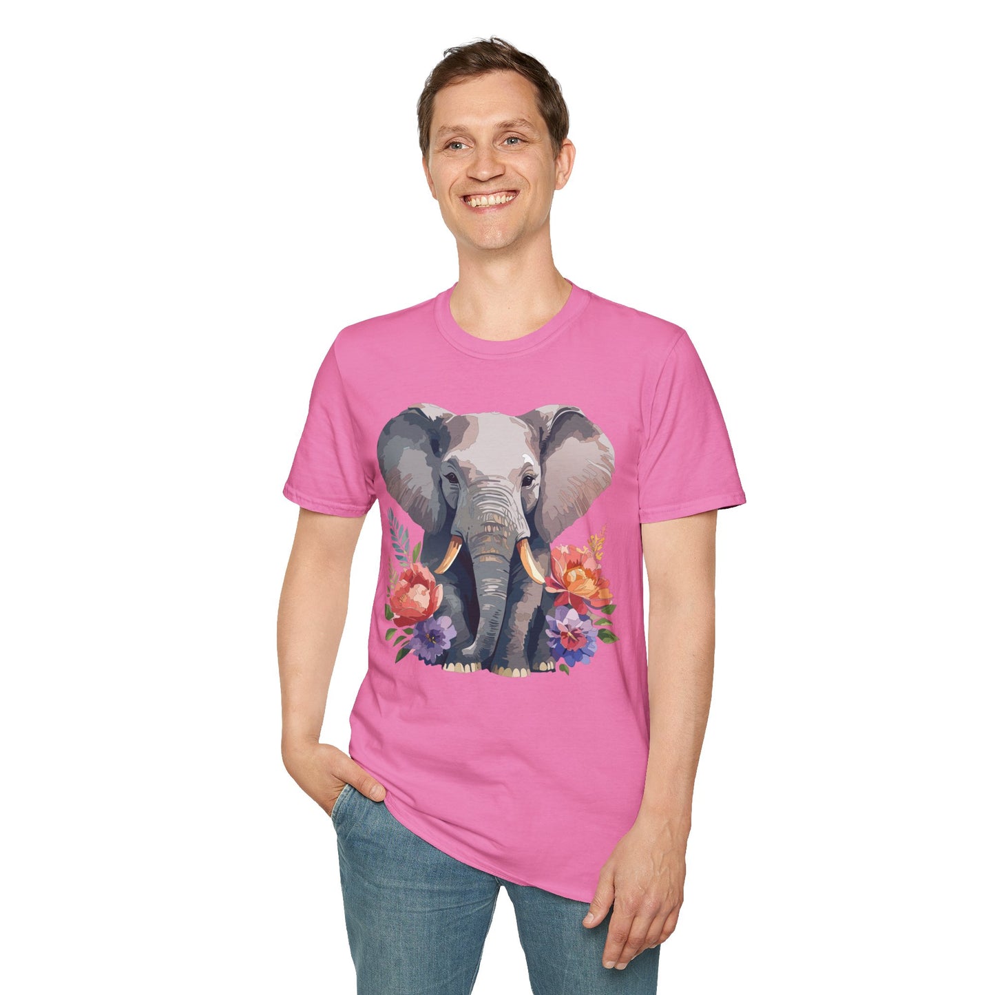 Elephant T-Shirt, Elephant T Shirt, Shirt with Elephant, Shirt with Animal