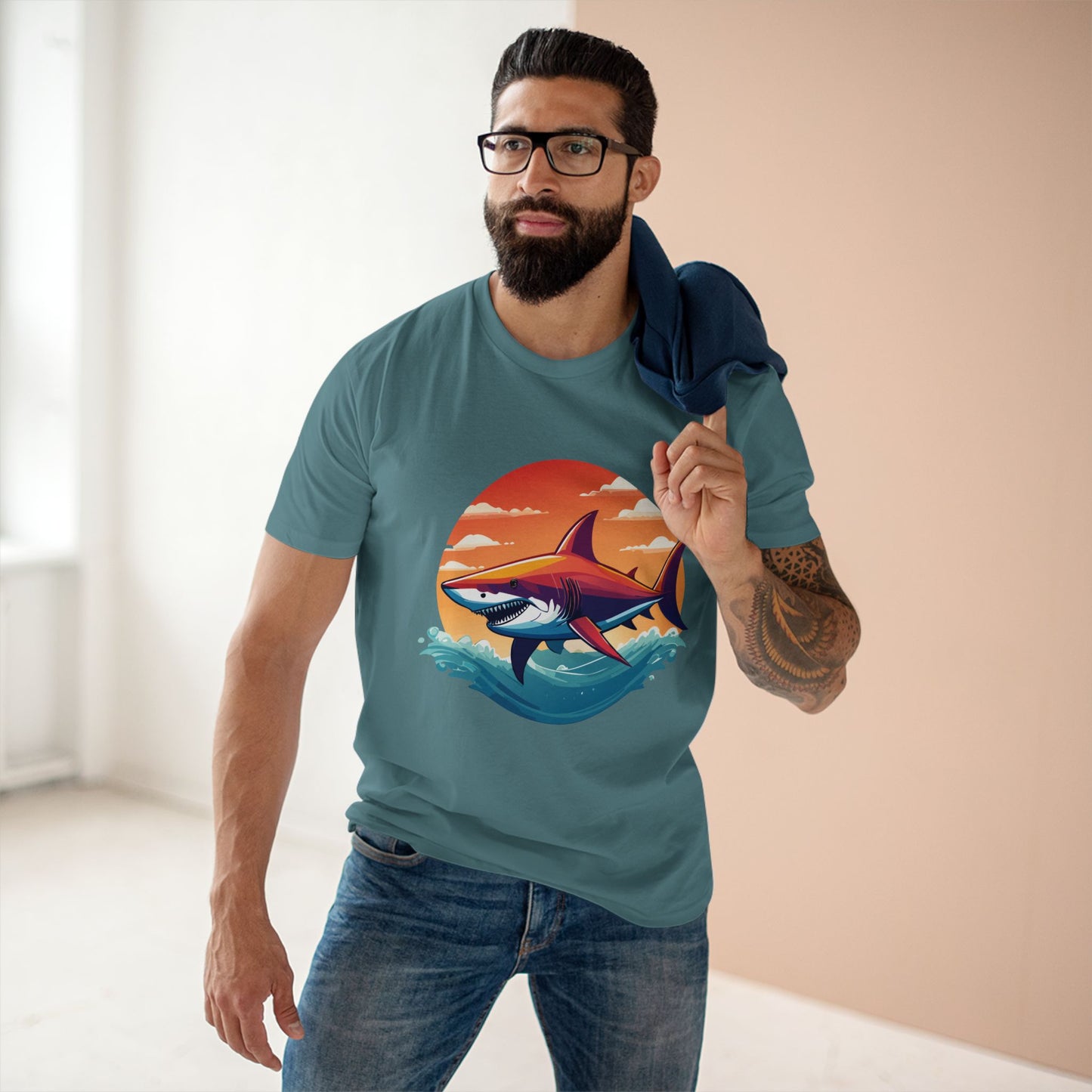 Animals Shirt, Shark Shirt - retro2nova