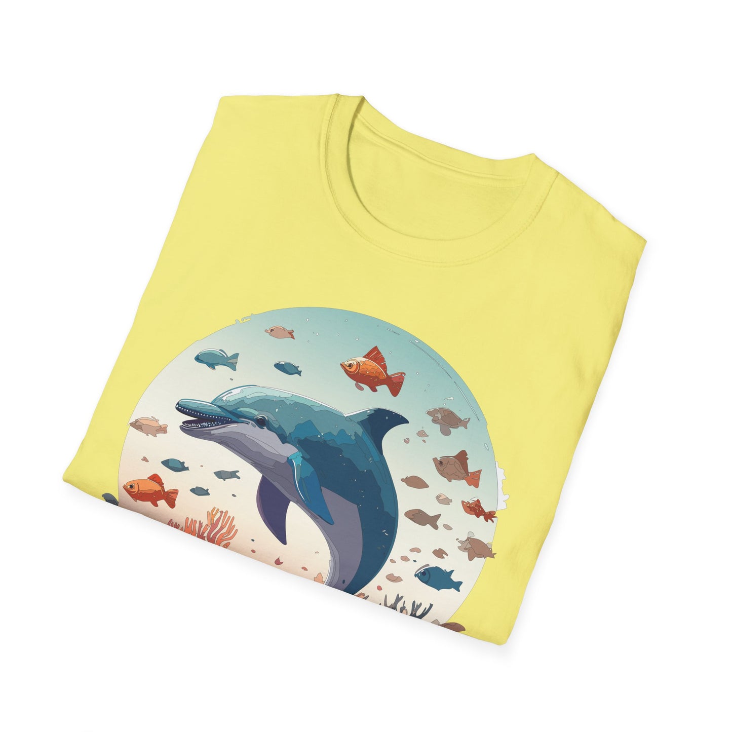Dolphin Shirts, Shirt with Dolphin, Fish Tee Shirt, Animal Shirt