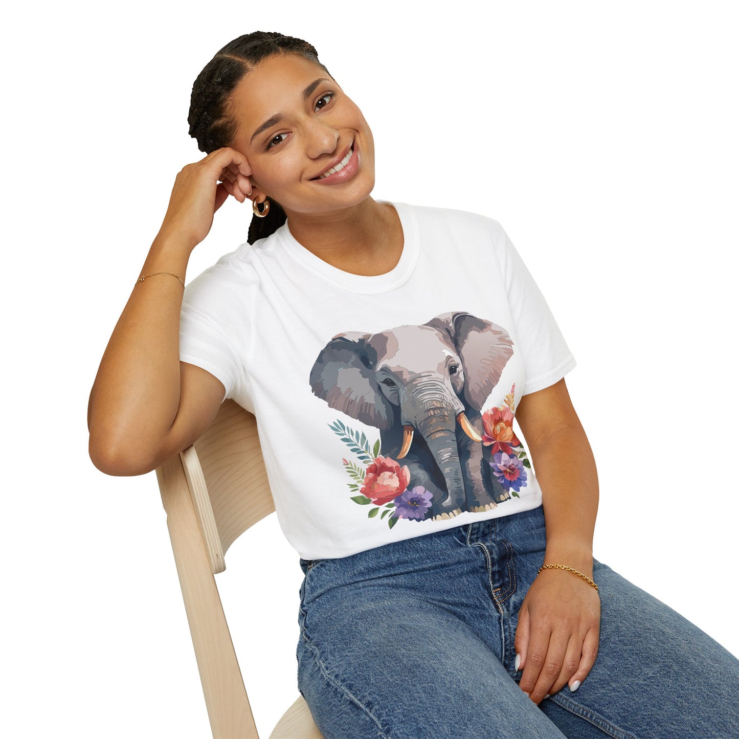 Elephant T-Shirt, Elephant T Shirt, Shirt with Elephant, Shirt with Animal