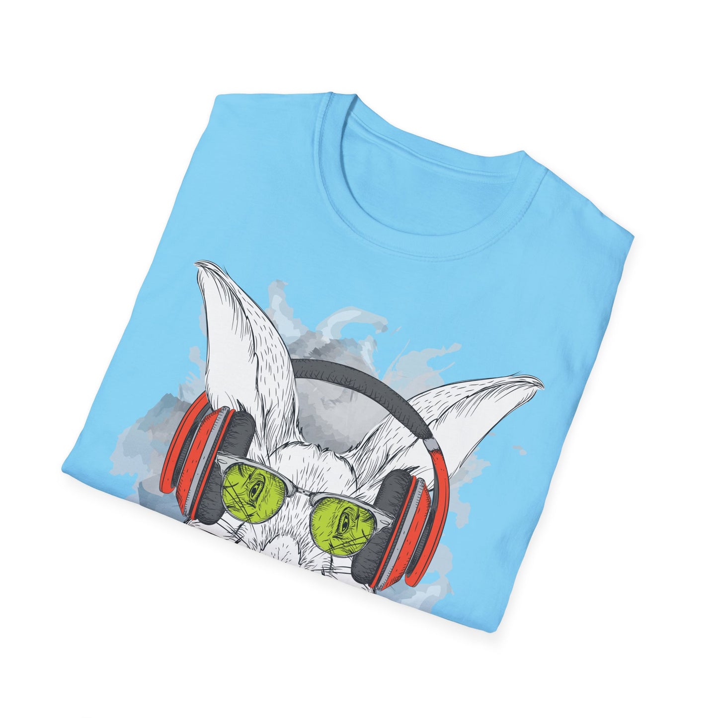 I love Music Animals Shirts, Shirt with Animals, Animals with Headphones Shirt