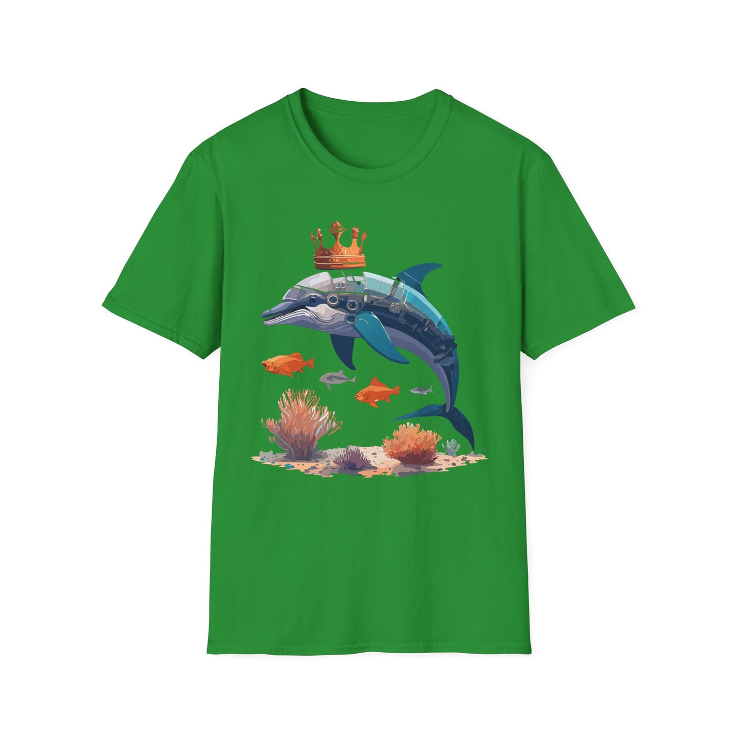 Dolphin Shirts, Shirt with Dolphin, Fish Tee Shirt, Animal Shirt