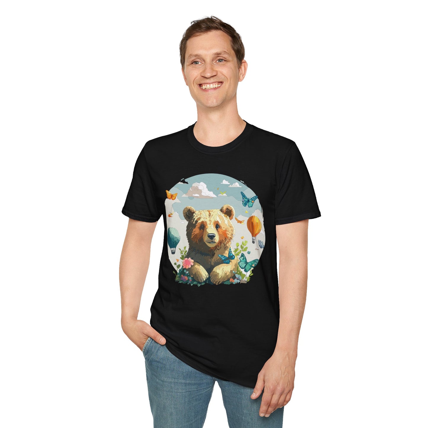 Bear T-Shirt, Teddy Bear T Shirt, Shirt with Bear, Shirt with Animal