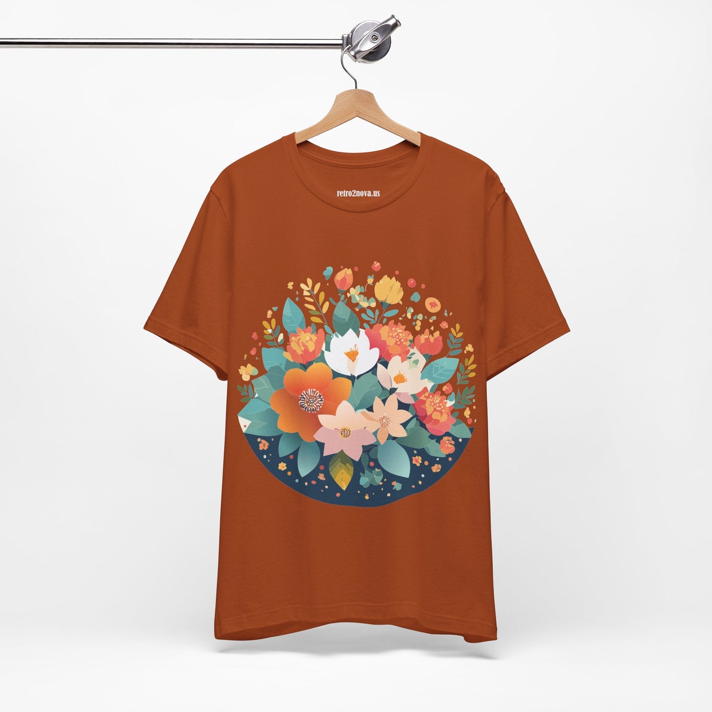 Flowers Shirt, Floral Shirt Retro2Nova