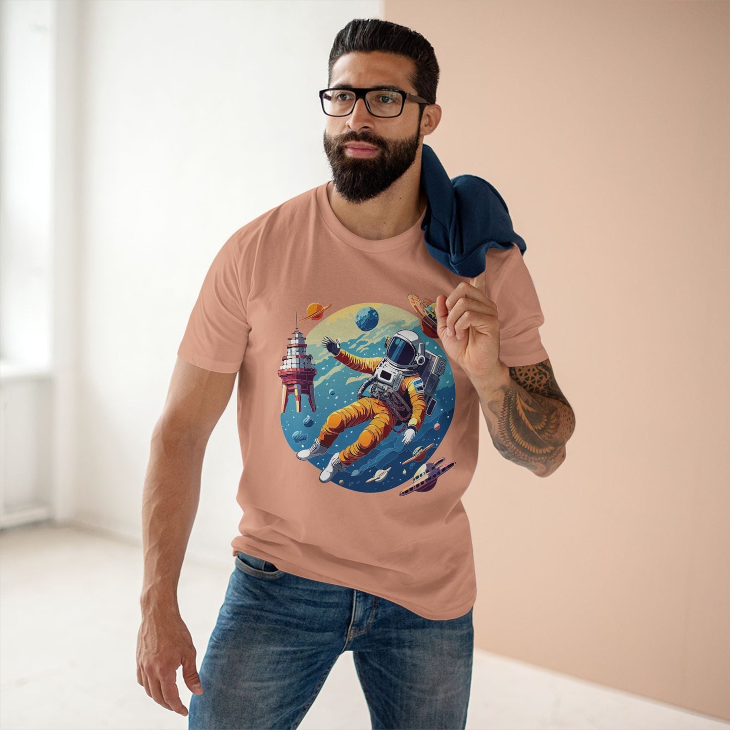 Cosmos Shirt, Astronaut Shirt Retro2Nova