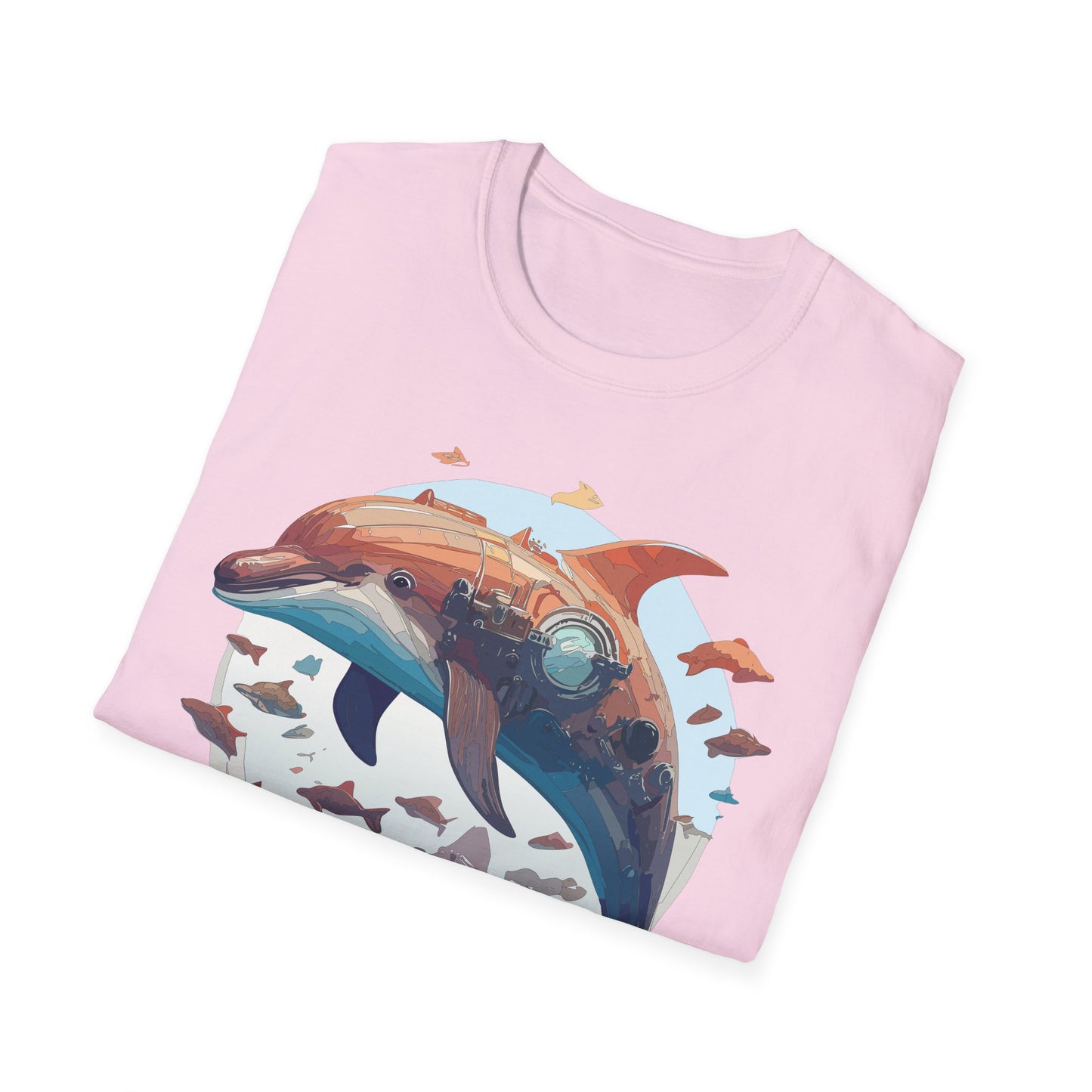 Dolphin Shirts, Shirt with Dolphin, Fish Tee Shirt, Animal Shirt