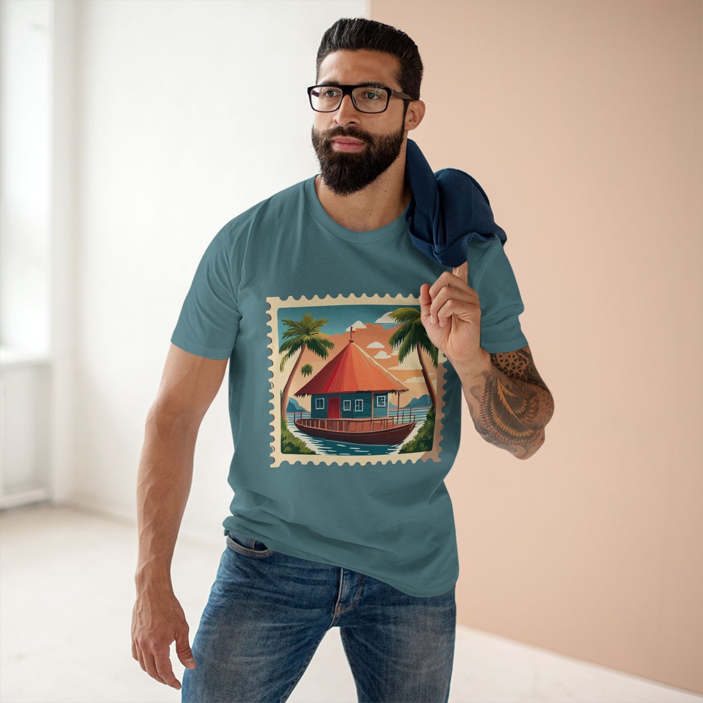 Stamp Shirt, Postage Stamp Shirt - retro2nova