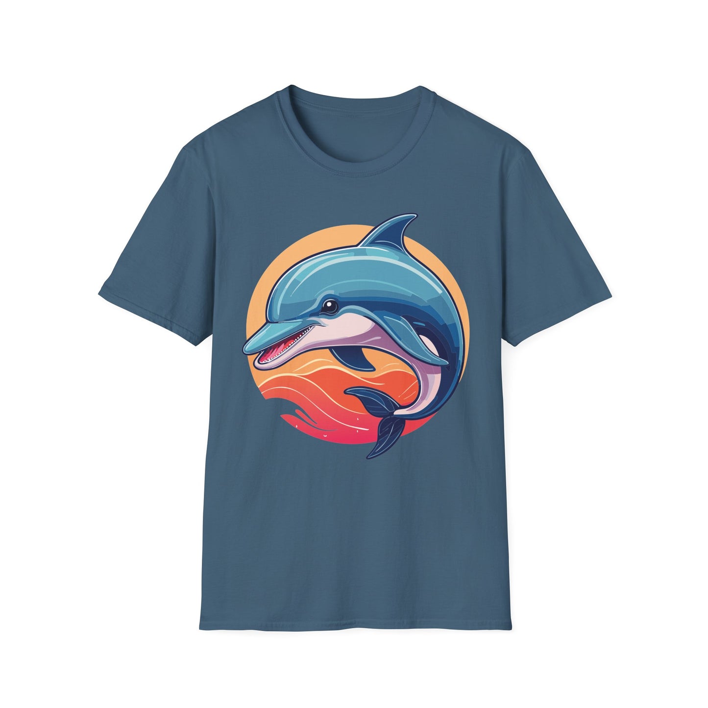 Dolphin Shirts, Shirt with Dolphin, Fish Tee Shirt, Animal Shirt