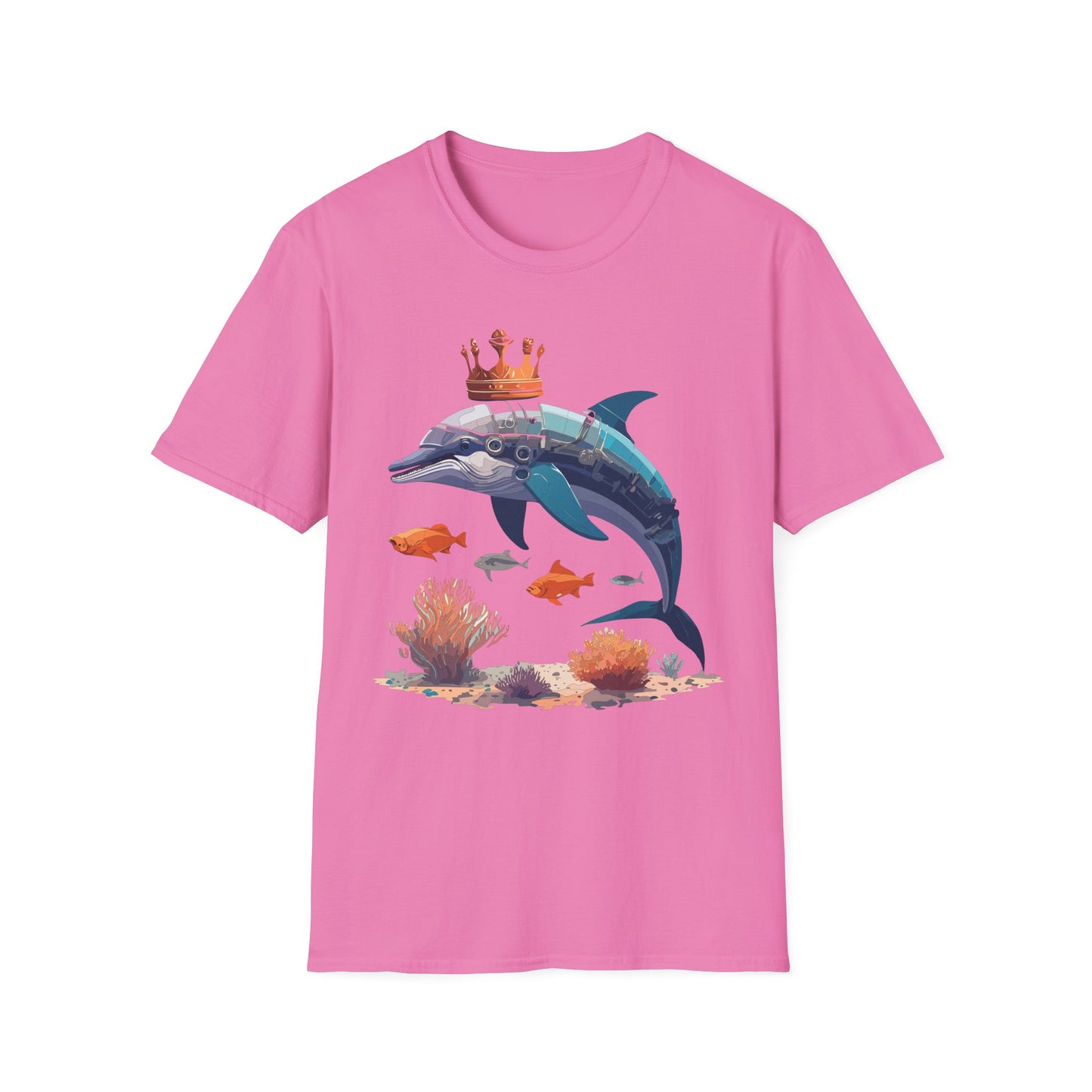 Dolphin Shirts, Shirt with Dolphin, Fish Tee Shirt, Animal Shirt