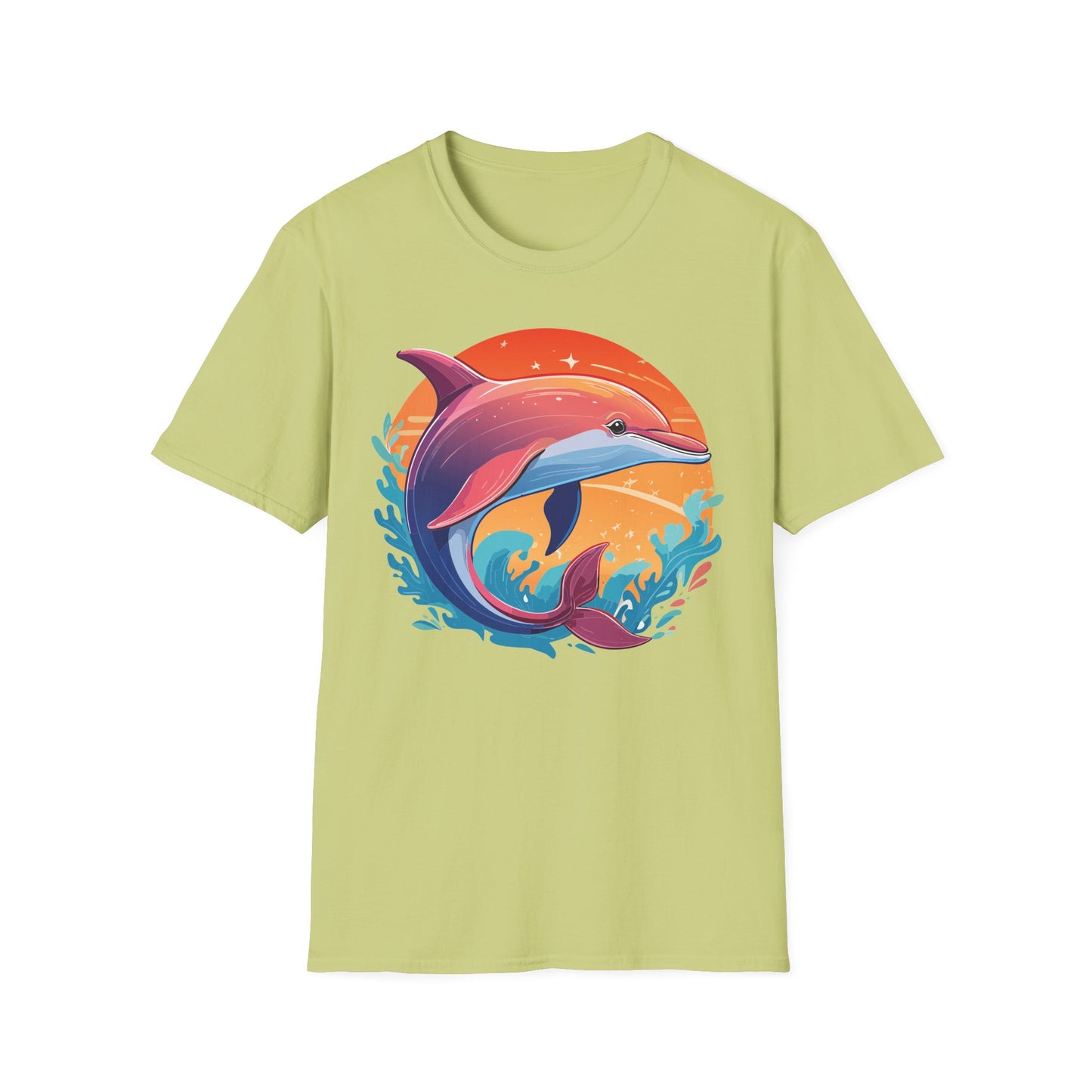 Dolphin Shirts, Shirt with Dolphin, Fish Tee Shirt, Animal Shirt