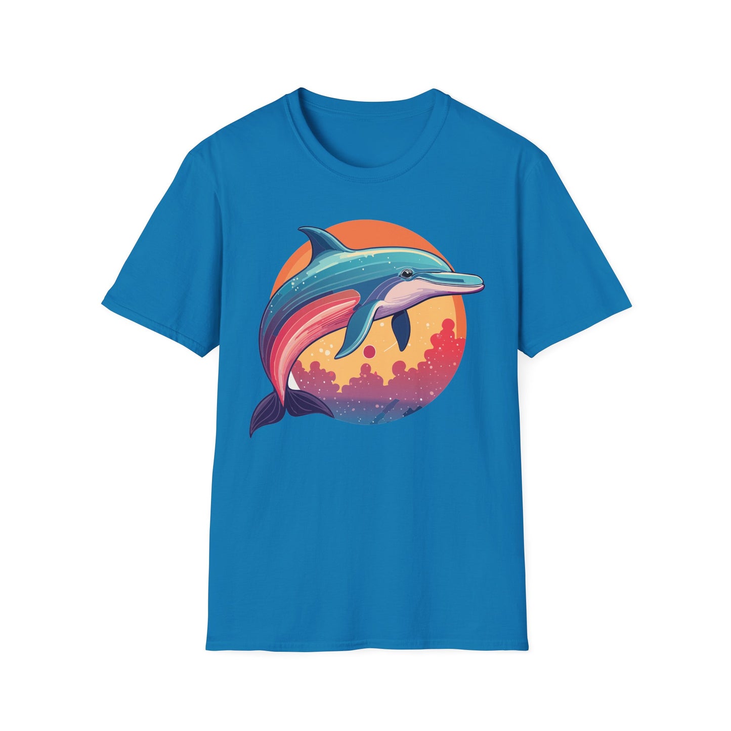 Dolphin Shirts, Shirt with Dolphin, Fish Tee Shirt, Animal Shirt