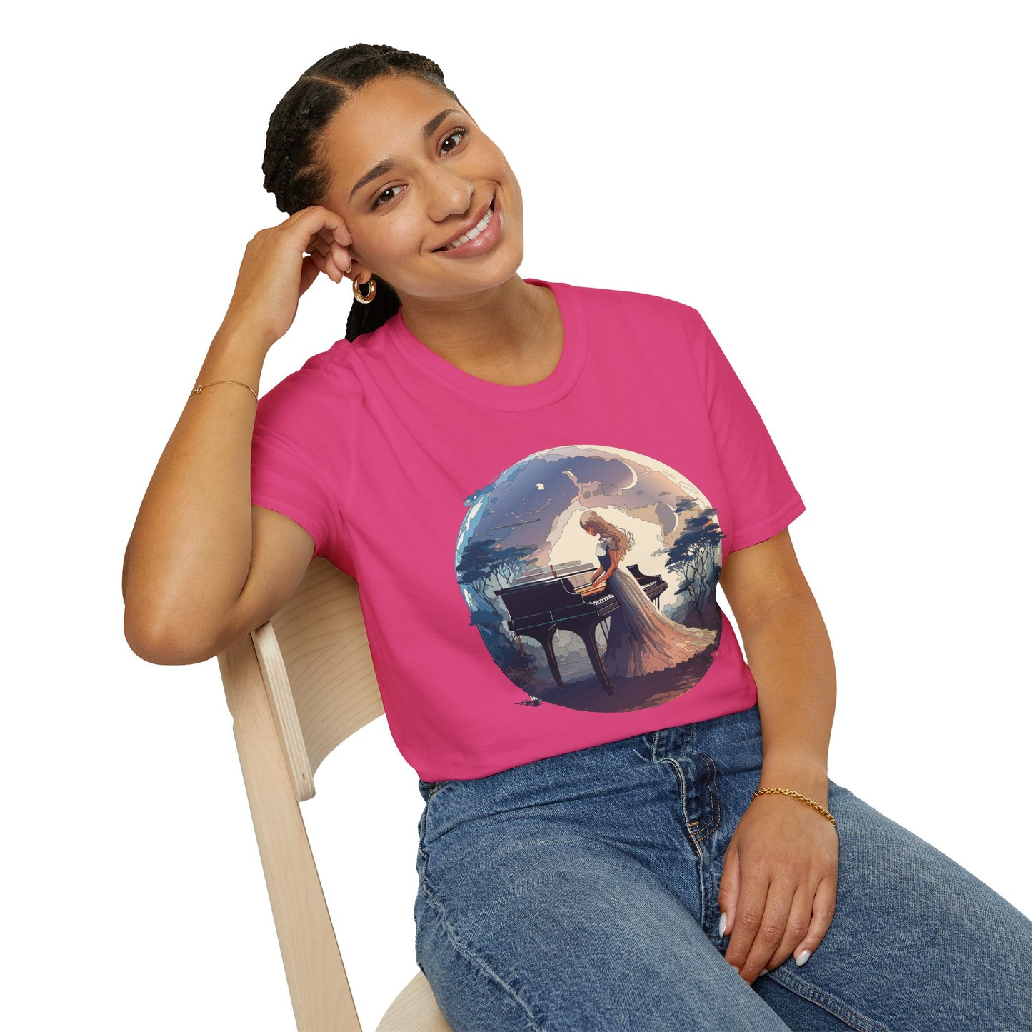 Womens T Shirts, Ladies Graphic T Shirts, Art Design Shirt