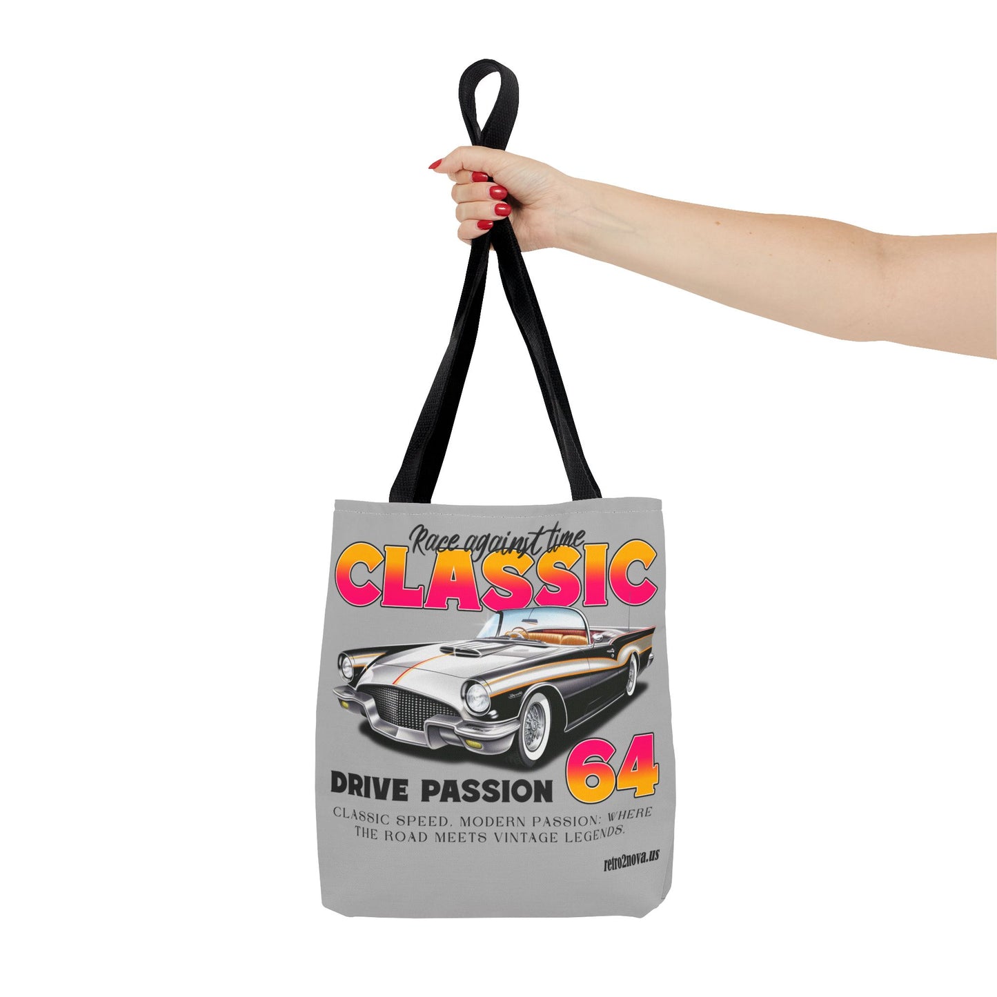 Canvas Tote Bag – Classic Vintage Car - retro2nova
