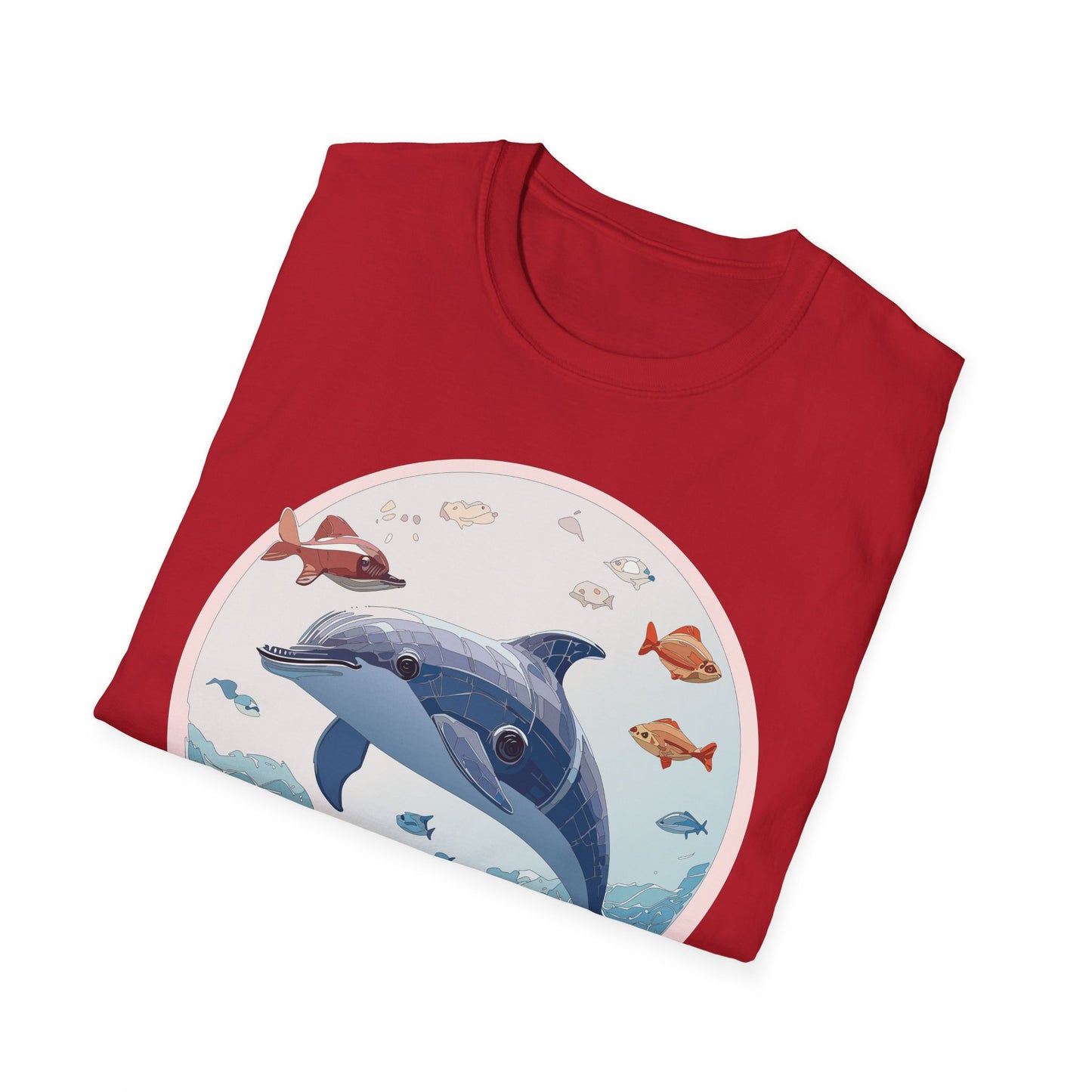 Dolphin Shirts, Shirt with Dolphin, Fish Tee Shirt, Animal Shirt