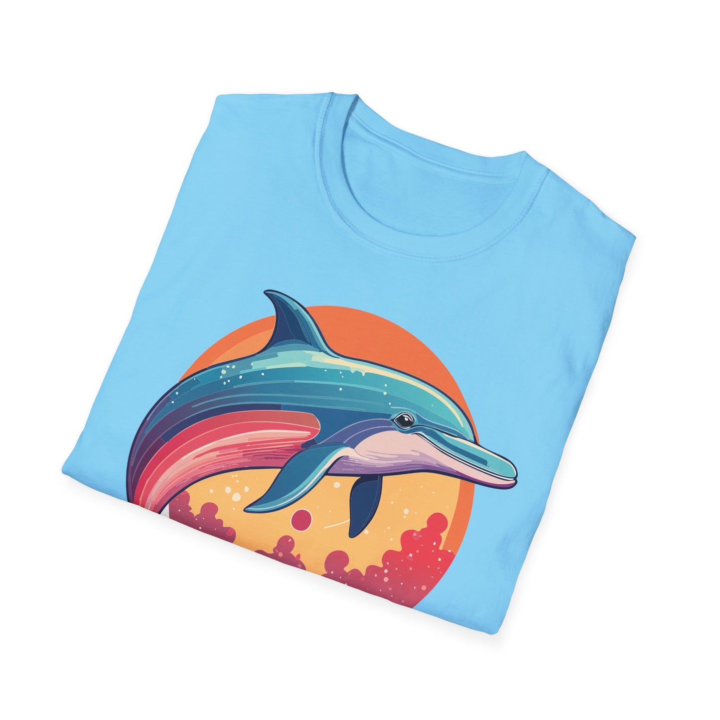 Dolphin Shirts, Shirt with Dolphin, Fish Tee Shirt, Animal Shirt