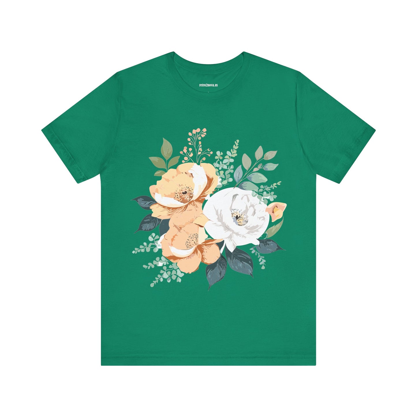 Flowers Shirt, Floral Shirt - retro2nova