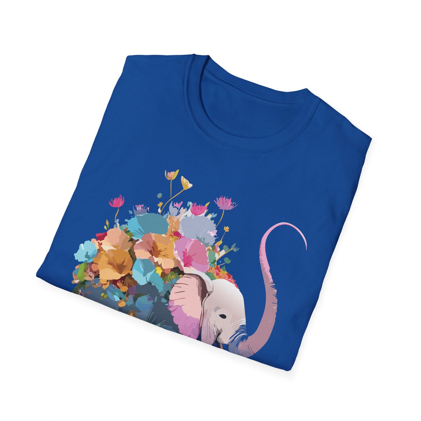 Elephant Shirt, T Shirt with Elephant, Elephant on T Shirt, T Shirt with Animation, Animals Tee Shirt