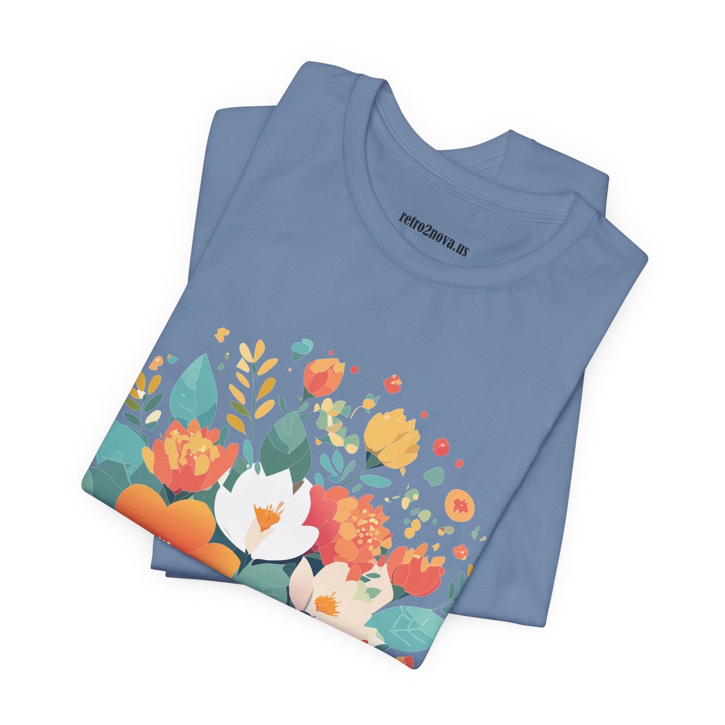Flowers Shirt, Floral Shirt Retro2Nova