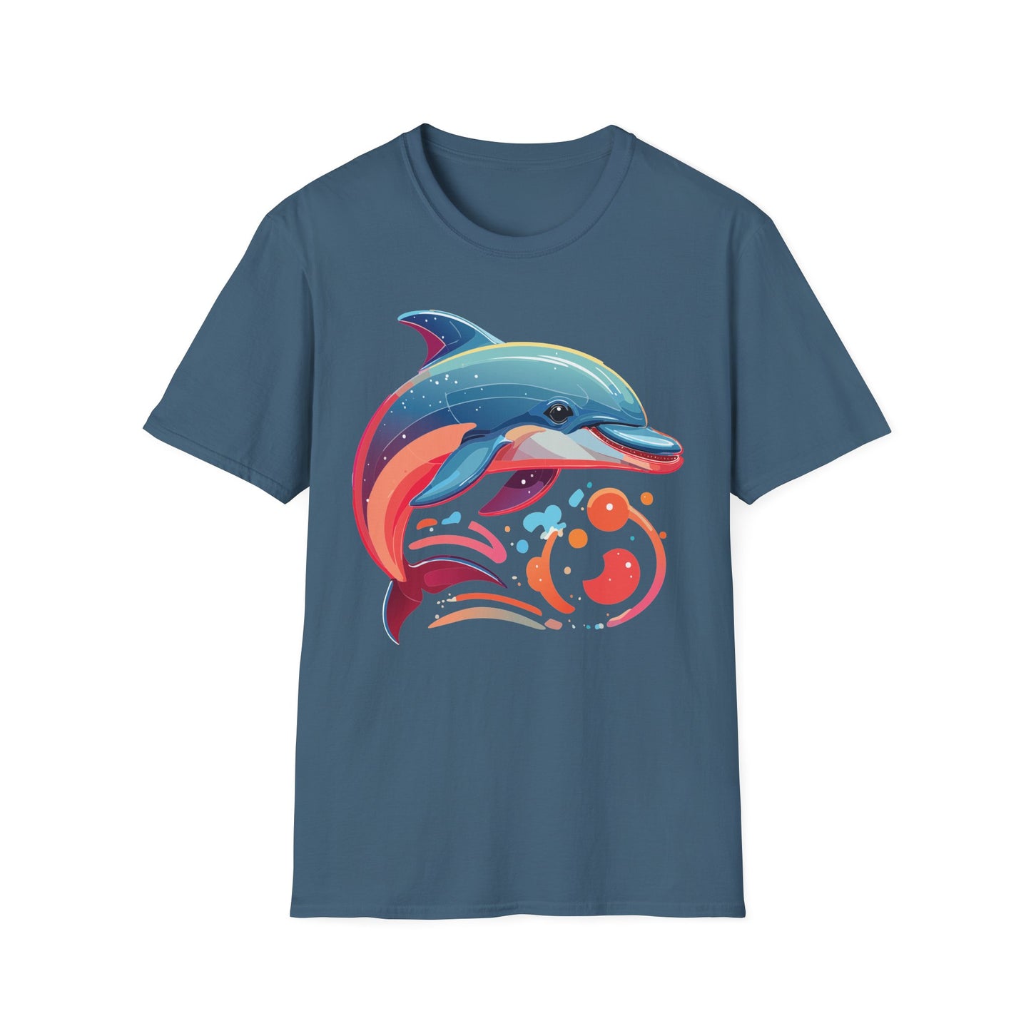 Dolphin Shirts, Shirt with Dolphin, Fish Tee Shirt, Animal Shirt