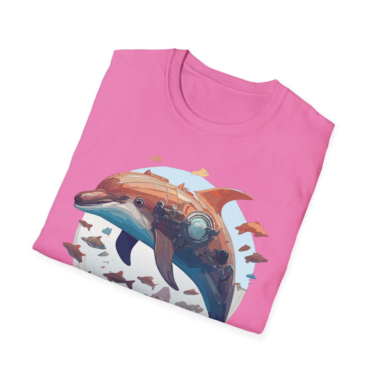 Dolphin Shirts, Shirt with Dolphin, Fish Tee Shirt, Animal Shirt