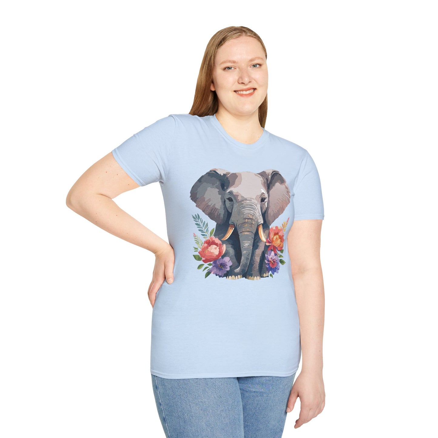 Elephant T-Shirt, Elephant T Shirt, Shirt with Elephant, Shirt with Animal