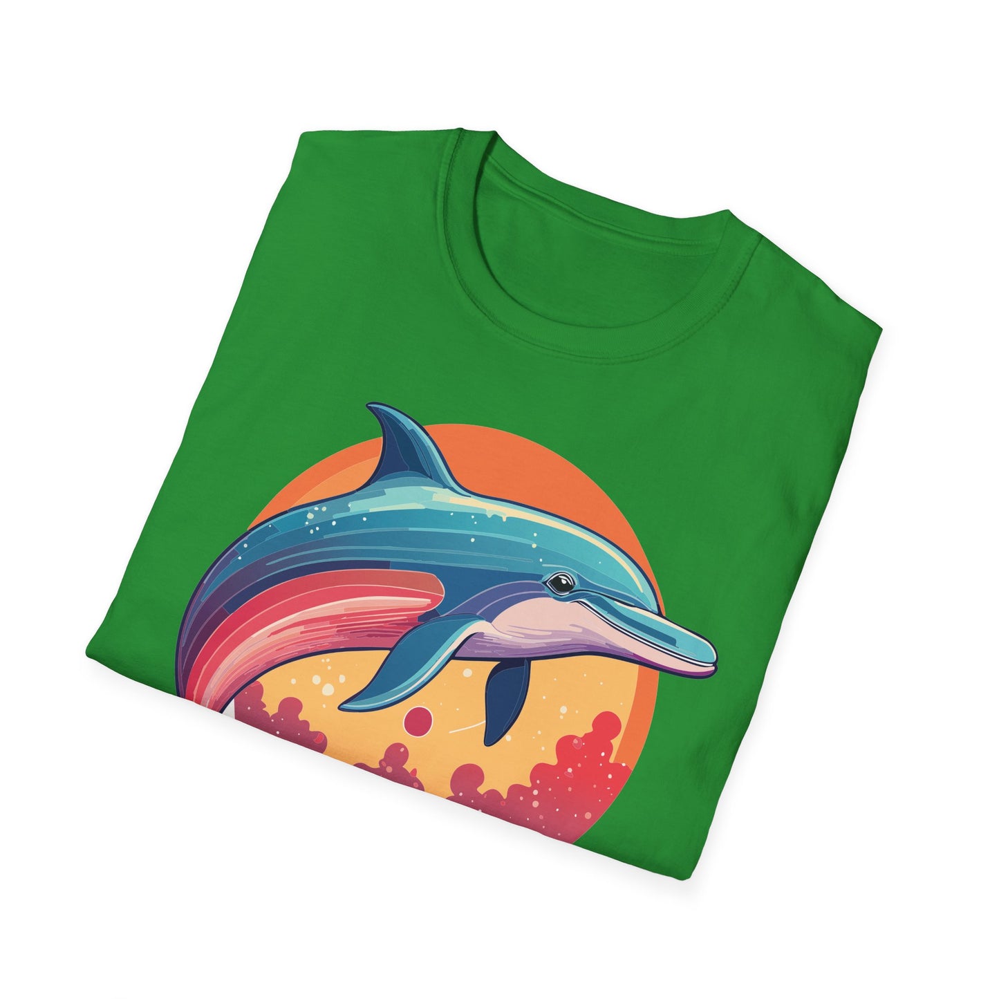 Dolphin Shirts, Shirt with Dolphin, Fish Tee Shirt, Animal Shirt