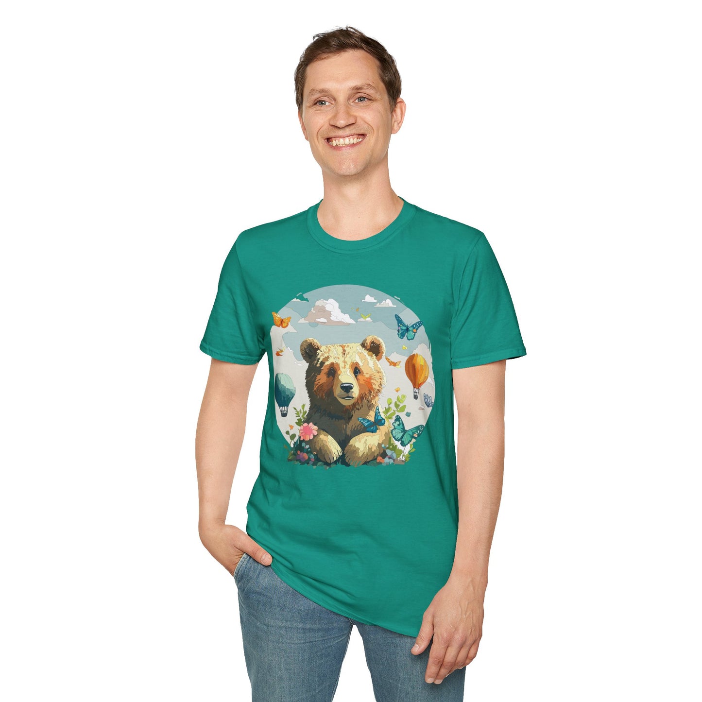 Bear T-Shirt, Teddy Bear T Shirt, Shirt with Bear, Shirt with Animal