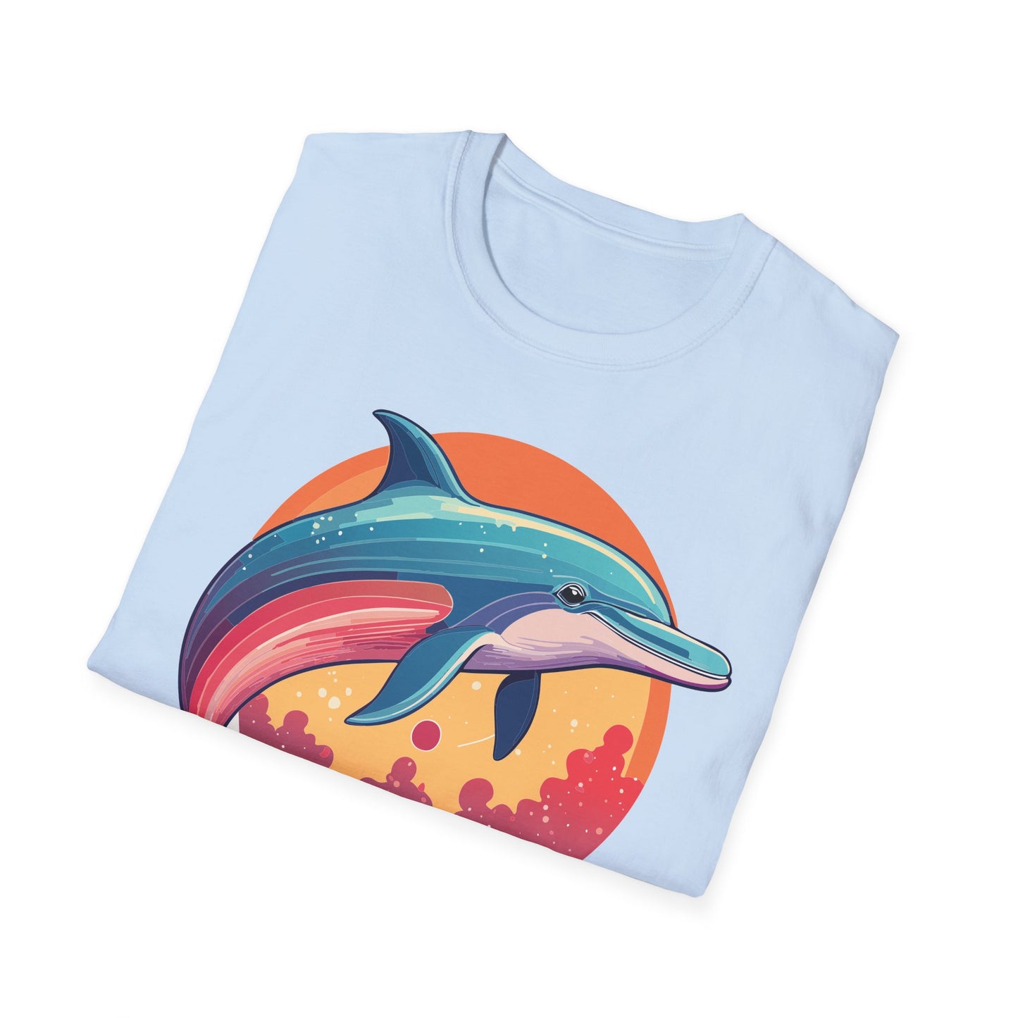 Dolphin Shirts, Shirt with Dolphin, Fish Tee Shirt, Animal Shirt